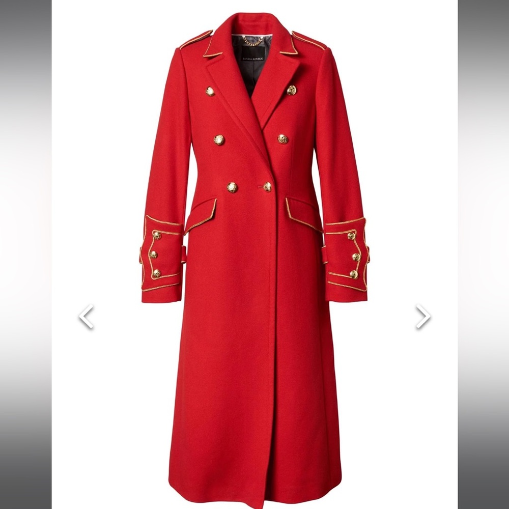 Like New Banana Republic x Olivia Palermo Military Coat